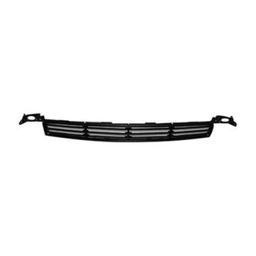 Bumper Cover Grille Front Lower Cover Grille w/Fog Lamps Matte-Black for Ford Focus 2000-2004