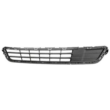 Bumper Cover Grille Front w/Adaptive Cruise Control for Ford Fusion SE Hybrid Energi SE Energi Titanium Titanium Hybrid S Hybrid 2013-2016