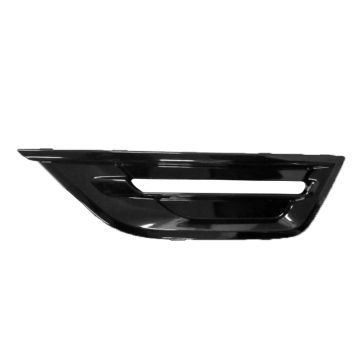 Bumper Insert Front Left Fog Lamp Opening Cover Black for Ford Taurus SHO 2013-2019