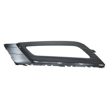 Bumper Insert Front Left Fog Lamp Bezel w/Fog Lamps Low Gloss Black for Ford Fusion S Hybrid SE Hybrid Energi SE Energi Titanium Titanium Hybrid Platinum Hybrid Energi Platinum SE LUX Hybrid 2017-2018