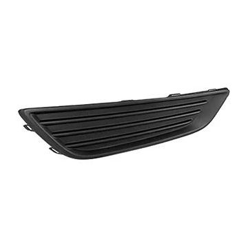 Bumper Insert Front Right w/o Sport Pkg Fog Lamp Opening Cover w/o Fog Lamps for Ford Focus S SE 2015-2018