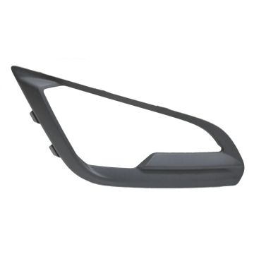 Bumper Insert Front Right Headlamp Bezel Black for Ford EcoSport 2018-2022