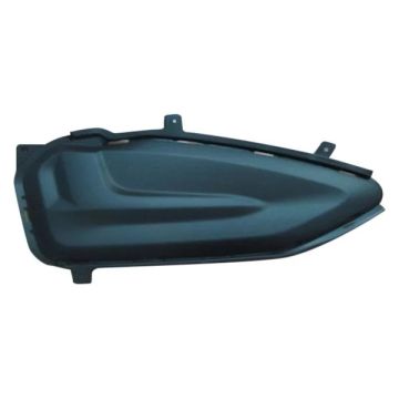 Bumper Insert Front Right Fog Lamp Opening Cover w/o Fog Lamps Carbon Black for Ford Edge Titanium SE SEL 2019-2024