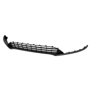 Bumper Valance / Grille Kit Front w/o Sport Pkg Matte Dark Gray for Ford Focus Sedan Hatchback S Titanium SE 2015-2018