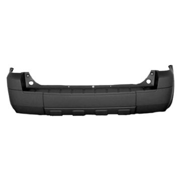 Bumper Cover Rear w/o No Boundries Pkg w/Appearance Pkg Can Cut Hitch Out If Needed w/o Hitch Cutout PLATINUM Primed for Ford Escape 2005-2007