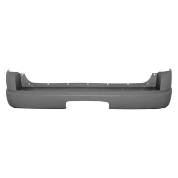 Bumper Cover Rear w/o Backup Sensor Primed for Ford Explorer XLS XLT 2006-2008