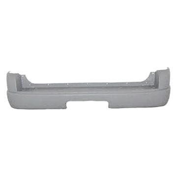 Bumper Cover Rear w/o Backup Sensor Primed CAPA for Ford Explorer XLS XLT 2006-2008