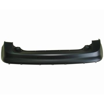Bumper Cover Rear w/o Rear Object Sensors CAPA for Ford Edge 2007-2010