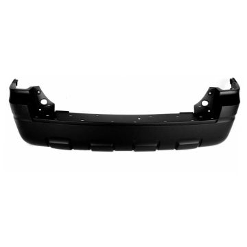 Bumper Cover Rear w/o Rear Object Sensor w/o Towing Pkg Primed CAPA for Ford Escape Hybrid Limited XLS XLT Limited Hybrid Limited Plus 2008-2012