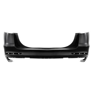 Bumper Cover Rear w/o Parallel Park Assist w/o Rear Parking Aid Primed for Ford Fusion Police Responder Hybrid