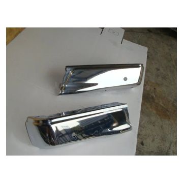 Bumper Face Bar Rear w/Rear Object Sensors Chrome for Ford F-150 2015-2020