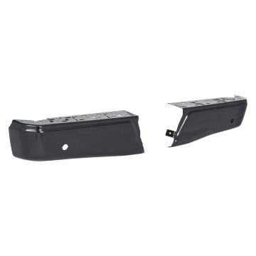 Bumper Face Bar Rear w/Rear Object Sensors Primed for Ford F-150 2015-2020