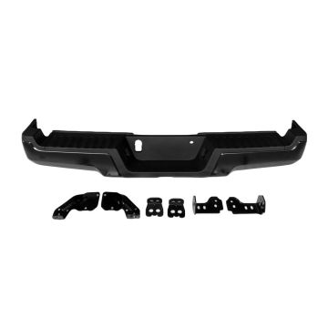 Bumper Assembly Rear w/o Parking Aid Sensors for Ford F-350 Super Duty 2017-2022