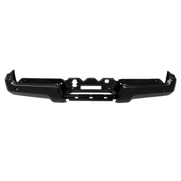 Bumper Assembly Rear w/Parking Aid Sensor Holes w/Reinforcement for Ford F-250 Super Duty F-350 Super Duty