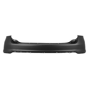 Bumper Cover Rear Upper w/o Rear Object Sensors Primed for Ford Edge 2011-2014