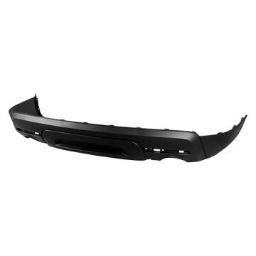 Bumper Cover Rear Lower w/o Towing Pkg w/o Rear Object Sensors Textured for Ford Explorer 2011-2015