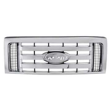 Grille Assembly Chrome for Ford F-150 XLT 2009-2012