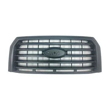 Grille Assembly Billet Style Black Bars for Ford F-150 2015-2017