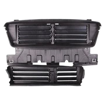 Grille Air Intake w/Active Grille Shutter for Ford Fusion S Hybrid SE Hybrid Energi SE Energi Titanium Titanium Hybrid Platinum Hybrid Energi Platinum SE LUX Hybrid Energi SEL SEL Hybrid 2017-2020