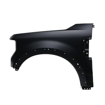 Fender Front Left w/Wheel Opening Moulding Aluminum for Ford F-250 Super Duty F-350 Super Duty