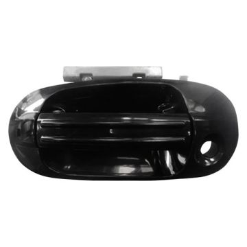 Exterior Door Handle Front Left Smooth Finish Black for Ford Expedition 2003-2006