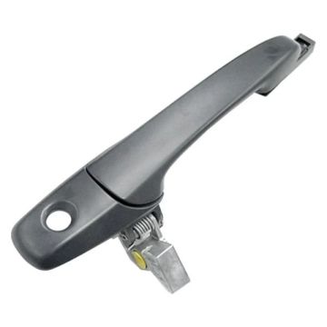Exterior Door Handle Front Left Black Smooth Plastic for Ford Mustang 2005-2009