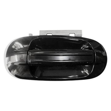 Exterior Door Handle Front Right Smooth Finish Black for Ford Expedition 2003-2006