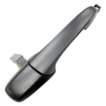 Exterior Door Handle Front Right Black Smooth Plastic for Ford Mustang 2005-2009