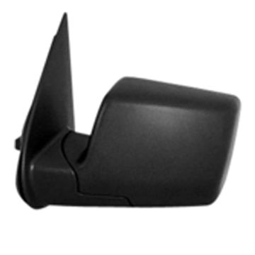 Door Mirror Assembly Left Power Non-Heated w/Puddle Lamps w/Cover Black for Ford Explorer 2006-2010