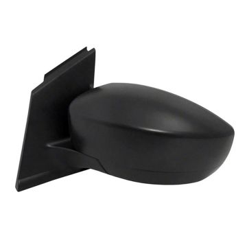 Door Mirror Assembly Left Power Non-Heated w/o BLIS w/o Signal Lamp w/Cover Black for Ford Escape 2013-2016