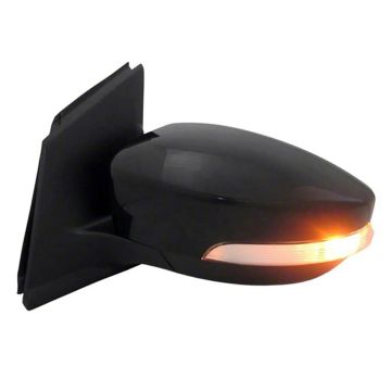 Door Mirror Assembly Left Power Heated w/o BLIS w/Signal Lamp w/Cover for Ford Escape 2013-2016