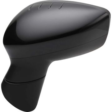 Door Mirror Assembly Left Non-Heated w/o Signal Lamp w/Blind Spot Detection for Ford Fiesta 2011-2019