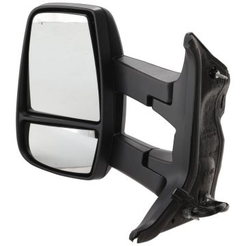 Door Mirror Assembly Left Power Long Arm Low Roof Heated Textured for Ford Transit-150 Transit-250 Transit-350 Transit-350 HD