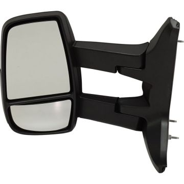 Door Mirror Assembly Left Manual Medium Roof/High Roof Textured for Ford Transit-150 Transit-250 Transit-350 Transit-350 HD