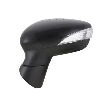 Door Mirror Assembly Left Heated w/Signal Lamp w/Cover for Ford Fiesta 2011-2019