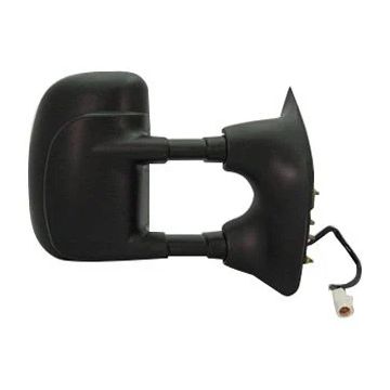 Door Mirror Assembly Right Single-Swing Telescoping Trailer Tow Non-Heated Power Remote To 11/2/02 for Ford F-250 Super Duty F-350 Super Duty