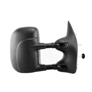 Door Mirror Assembly Right Manual Telescoping Double Swing for Ford E-150 E-150 Club Wagon E-250 E-350 Club Wagon E-350 Super Duty E-450 Super Duty E-550 Super Duty