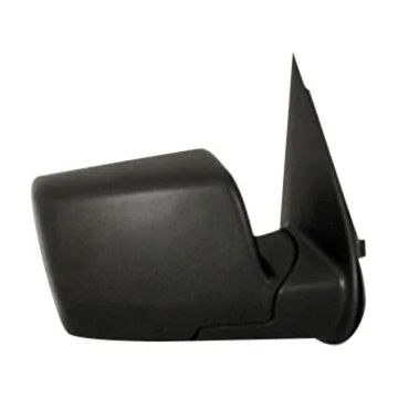 Door Mirror Assembly Right Power Non-Heated w/Puddle Lamps w/Cover Black for Ford Explorer 2006-2010