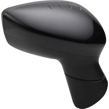 Door Mirror Assembly Right Power Non-Heated w/o Signal Lamp w/Blind Spot Detection for Ford Fiesta 2011-2019