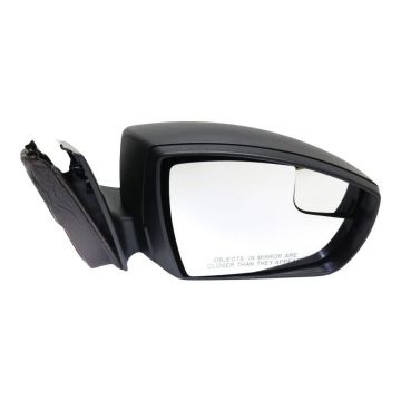 Door Mirror Assembly Right Non-Heated w/Cover Textured for Ford Focus S SE 2012-2014