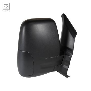 Door Mirror Assembly Right Power Non-Heated Short Arm Low Roof for Ford Transit-150 Transit-250 Transit-350 Transit-350 HD