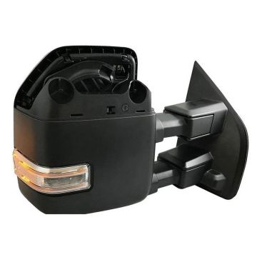 Door Mirror Assembly Right Power Telescoping w/Blind Spot Det w/o S/V Camera Textured Cap for Ford F-150 2019