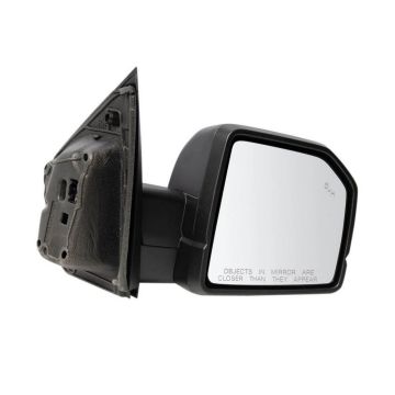 Door Mirror Assembly Right Heated w/Blind Spot Detection w/Spot Lamp Black for Ford F-150 2019-2020