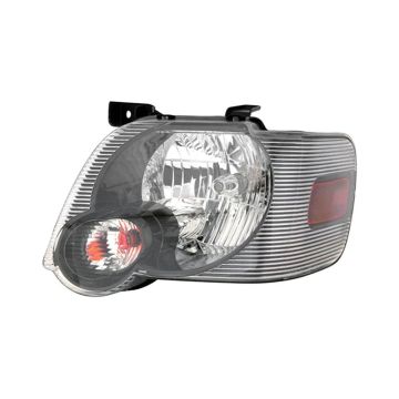 Headlight Assembly Composite Left w/Smoke Lens for Ford Explorer 2006-2010