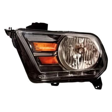 Headlight Assembly Composite Left Halogen CAPA for Ford Mustang GT 2010-2014