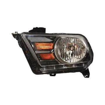 Headlight Assembly Composite Left Halogen for Ford Mustang Base 2010-2014