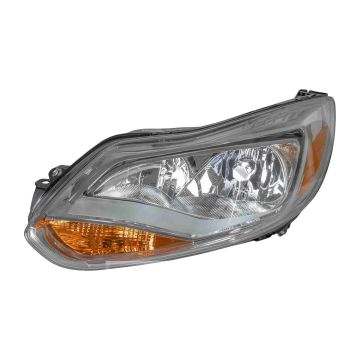 Headlight Assembly Composite Left SE/SEL CAPA for Ford Focus Sedan Hatchback S SE SEL SE Plus 2012-2014