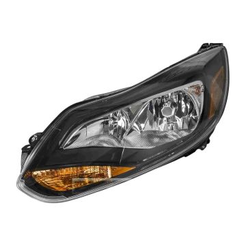 Headlight Assembly Composite Left CAPA for Ford Focus Sedan Hatchback Titanium Titanium Plus 2012-2014