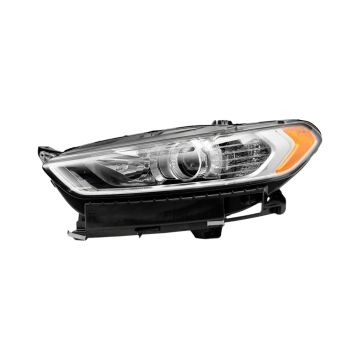 Headlight Assembly Composite Left CAPA for Ford Fusion SE Hybrid Energi SE Energi Titanium Titanium Hybrid S Hybrid 2013-2016