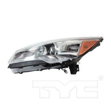 Headlight Assembly Composite Left Xenon CAPA for Ford Escape 2013-2016
